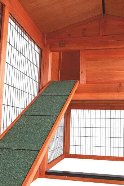 TRIXIE Natura Kleintierstall mit Freilaufgehege